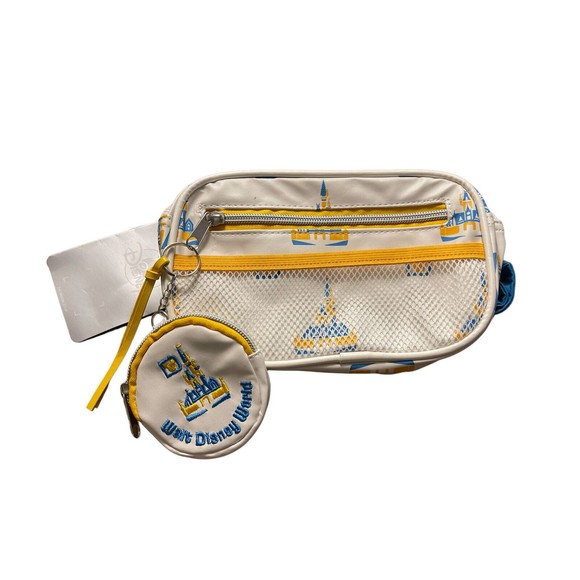 Disney Parks 2022 Vault Collection 50th Anniversary Castle Belt Bag/Fanny Pack - Picture 1 of 3